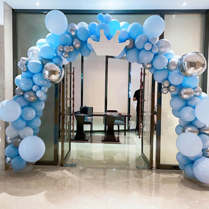 10x8 Ft Aluminum Balloon Arch Frame Wedding Arch Stand-ubackdrop