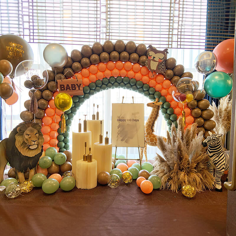 10x8 Ft Aluminum Balloon Arch Frame Wedding Arch Stand-ubackdrop