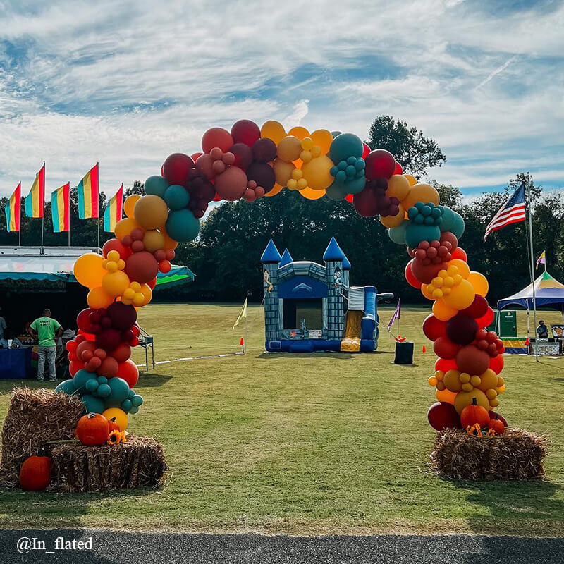 10x8 Ft Aluminum Balloon Arch Frame Wedding Arch Stand-ubackdrop