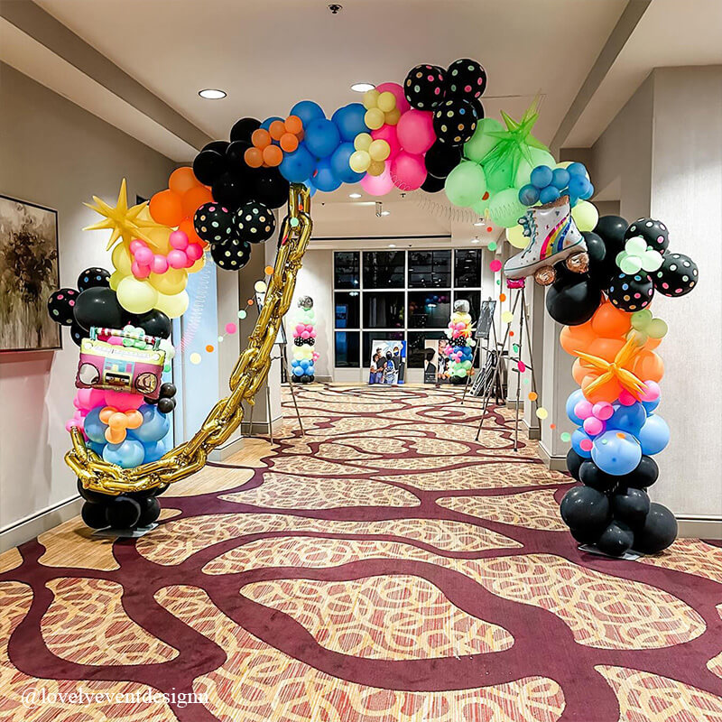 10x8 Ft Aluminum Balloon Arch Frame Wedding Arch Stand-ubackdrop