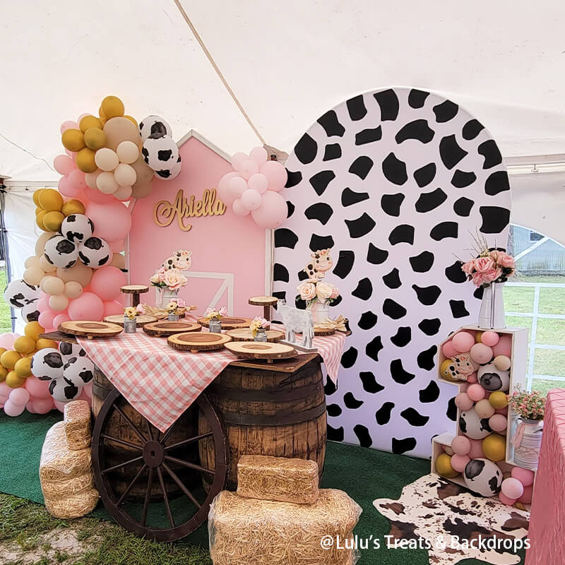 5x6ft Arch Wall with Double-Sided Cover-ubackdrop