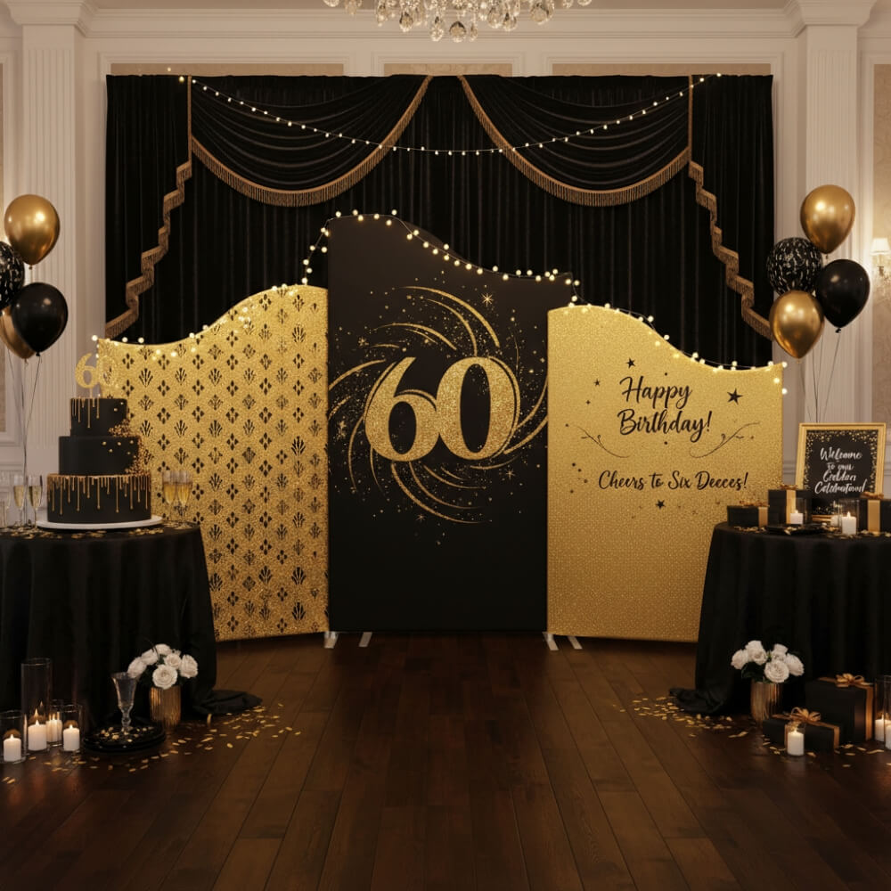 3 pcs Wedding Arch Backdrop Stand Photography Background-ubackdrop
