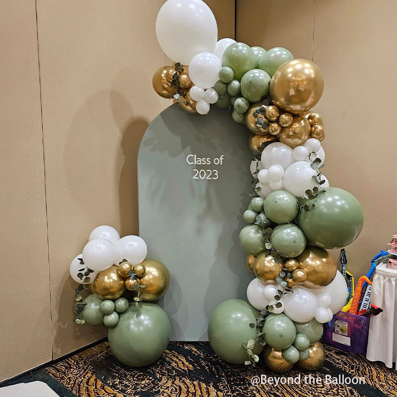 3x6ft Chiara Arched Backdrop Frame Custom Arched Wall Backdrop Cover for Party Decoration-ubackdrop