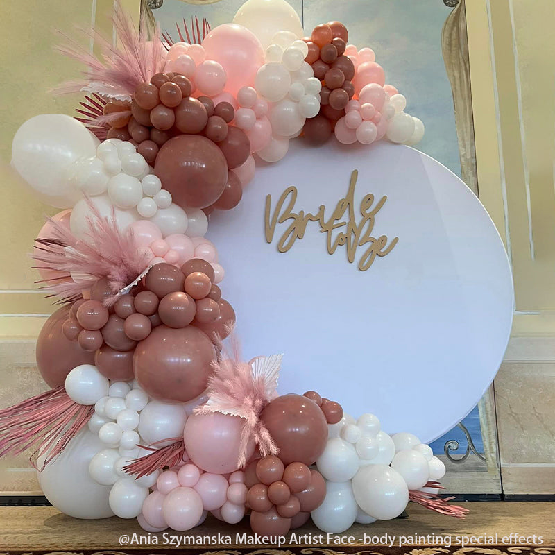 Party & Hoop Balloon Circle Loop Flower Arch Photo Booth Backdrop Stand Round Backdrop-ubackdrop
