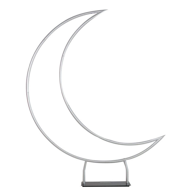 6.5ft Portable Crescent Moon Shape Stand for Baby Showers & Birthday & Wedding Events-ubackdrop