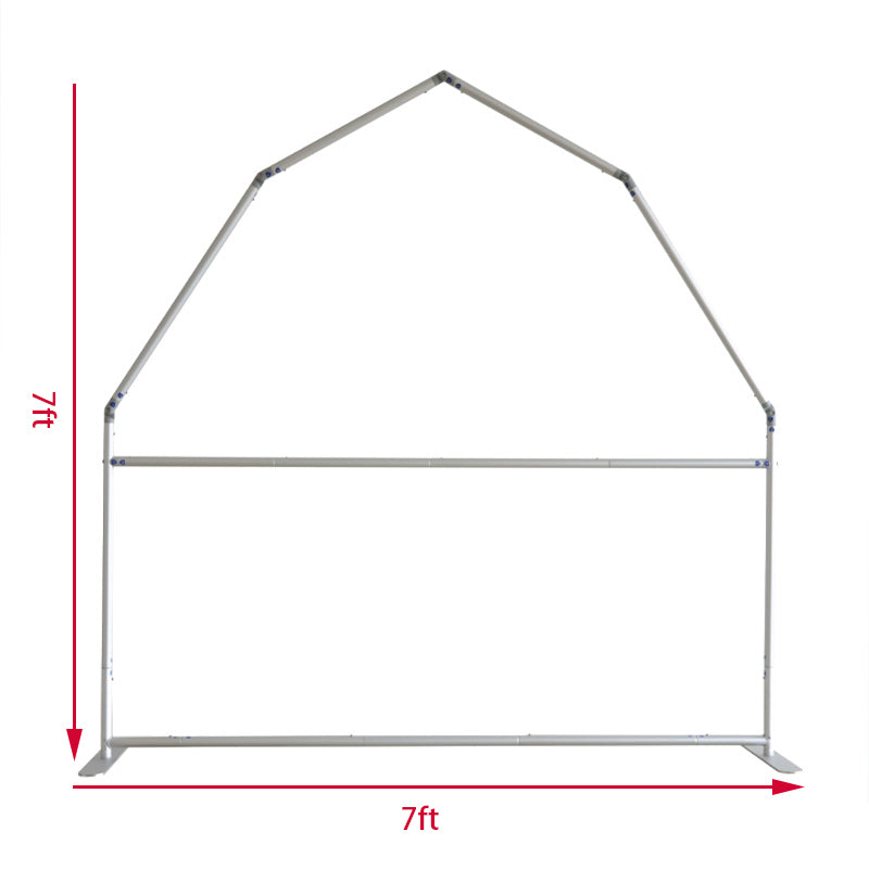 7x7ft Barn Backdrop Stand | Birthday Party Decoration Prop-ubackdrop