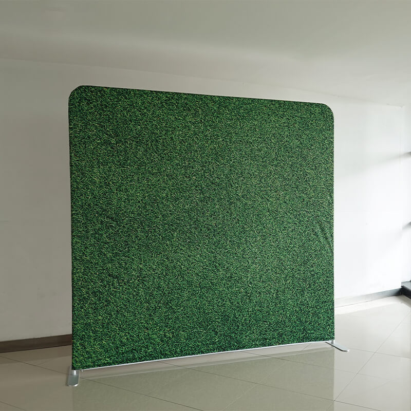 8x7.5ft Double-sided Tension Fabric Pillow Backdrop Cover and Stand-ubackdrop