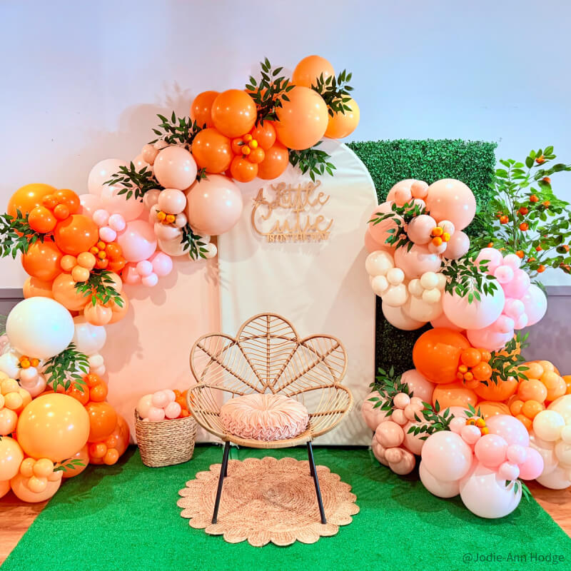 4x7ft Chiara Arched Backdrop Frame Custom Arched Wall Backdrop Cover for Party Decoration-ubackdrop