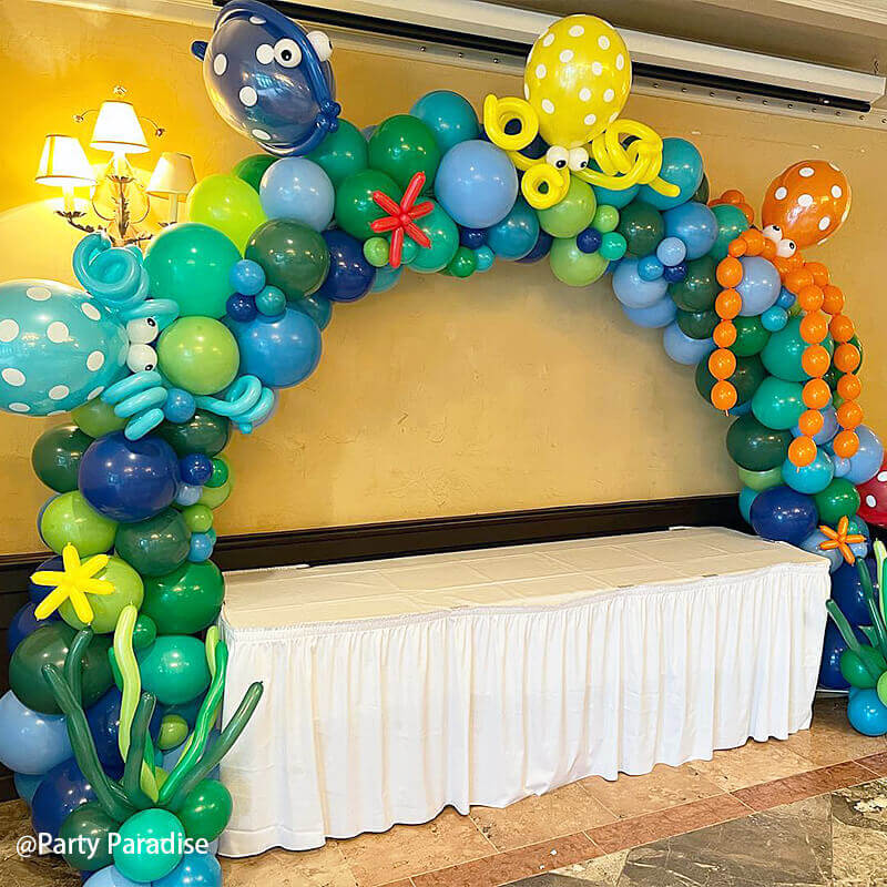 10x8 Ft Aluminum Balloon Arch Frame Wedding Arch Stand-ubackdrop