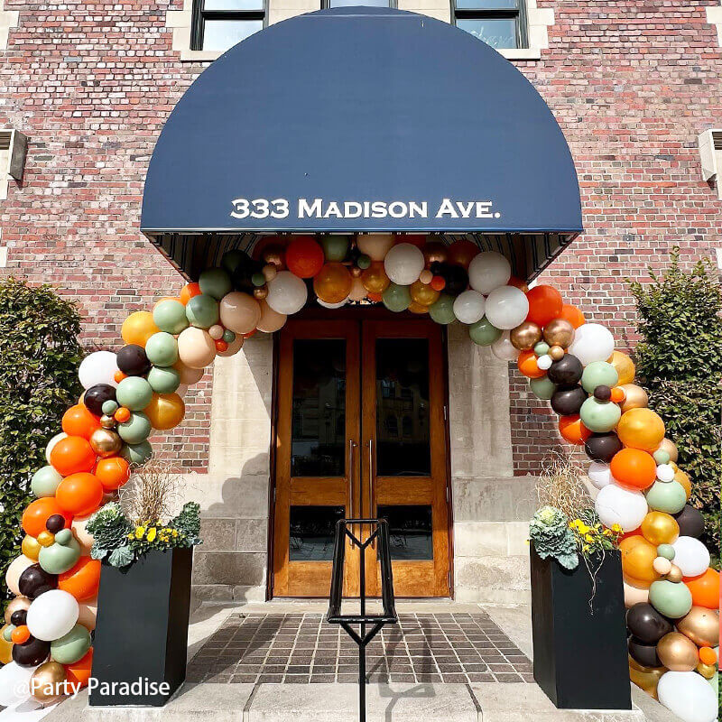 10x8 Ft Aluminum Balloon Arch Frame Wedding Arch Stand-ubackdrop