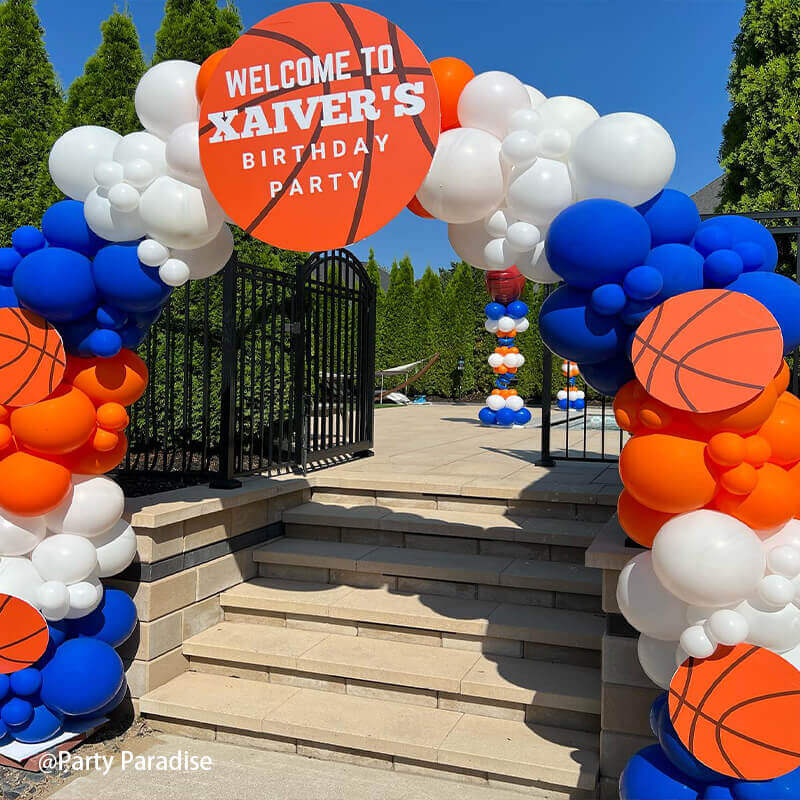 10x8 Ft Aluminum Balloon Arch Frame Wedding Arch Stand-ubackdrop