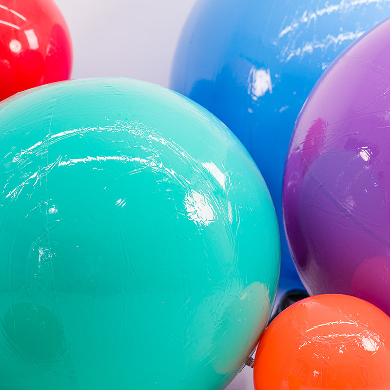 White Big Matte Inflatable Balls – Reusable Party & Event Decor