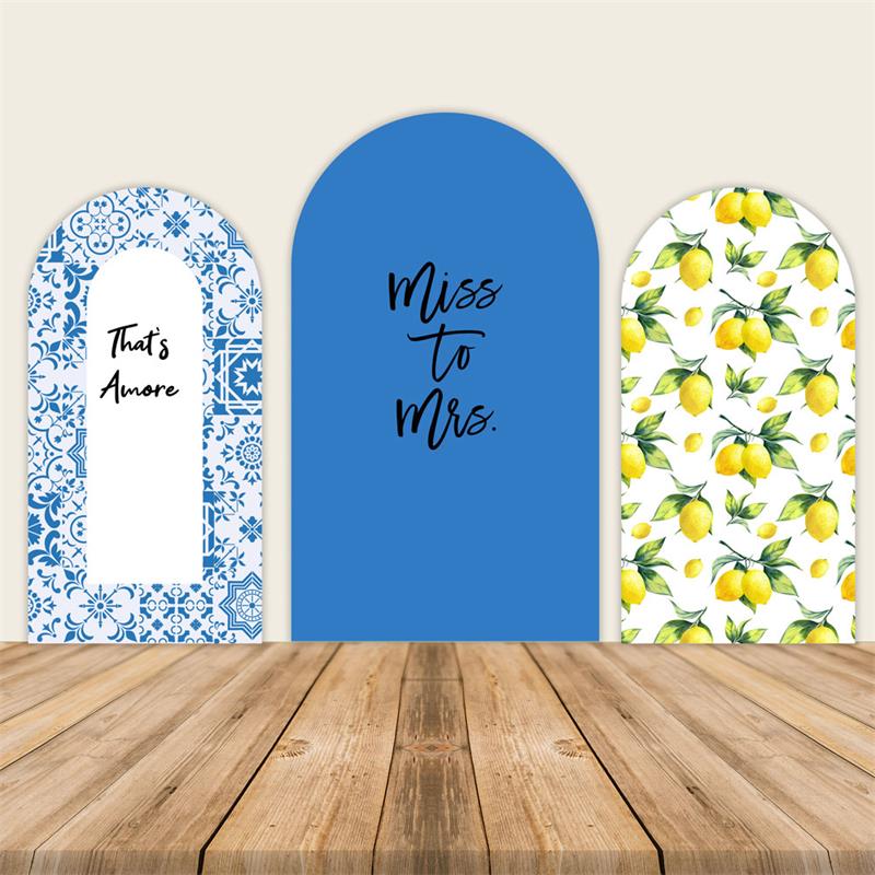 Bride Shower Party Arch Wall Backdrop Decoration-ubackdrop