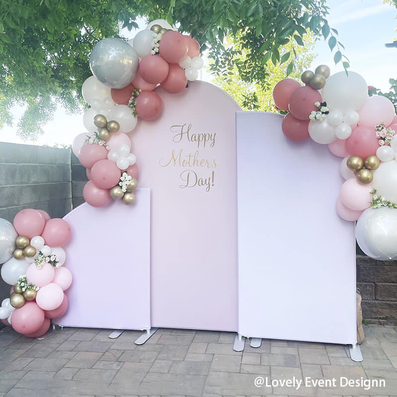 Chiara Arched Backdrop Wall Set, Birthday&Baby Shower&Wedding Party Decoration-ubackdrop