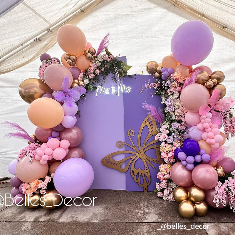 Chiara Arched Backdrop Wall Set, Birthday&Baby Shower&Wedding Party Decoration-ubackdrop