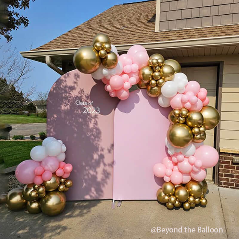 Chiara Backdrop Wall Set, Arched Wall Set Birthday&Baby Shower&Wedding Party Decoration-ubackdrop