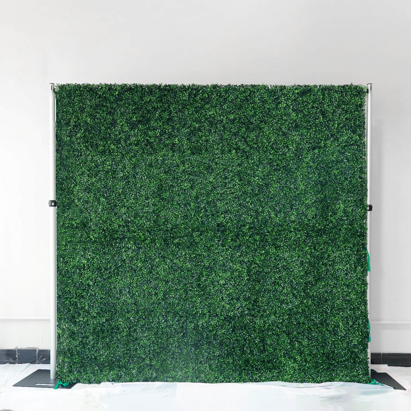 Green Artificial Hedge Flower Wall Backdrop for Wedding, Baby Shower, Jungle Wild Theme Party-ubackdrop