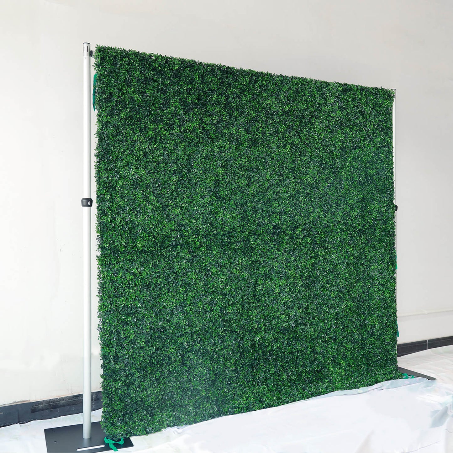 Green Artificial Hedge Flower Wall Backdrop for Wedding, Baby Shower, Jungle Wild Theme Party-ubackdrop