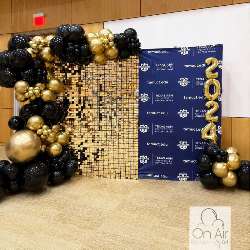 Light Gold Shimmer Wall Panels – Easy Setup Wedding/Event/Theme Party Decorations-ubackdrop