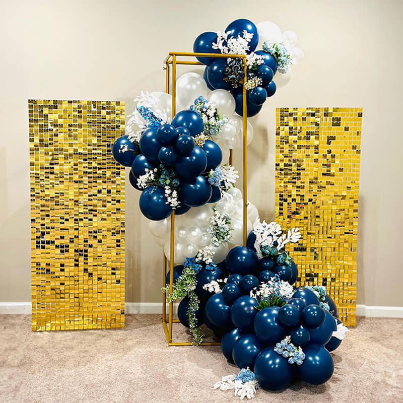 Metal Vase Column Stand Balloon Stand for Birthday Party Decor-ubackdrop