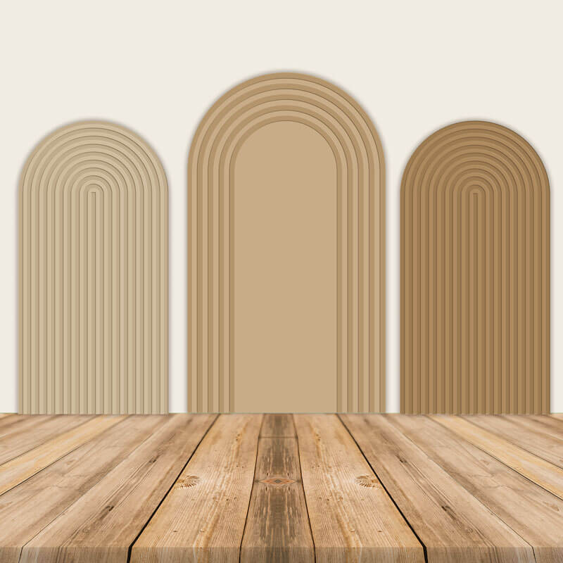 Nude Birthday Party Decors Baby Shower Chiara Arch Covers-ubackdrop