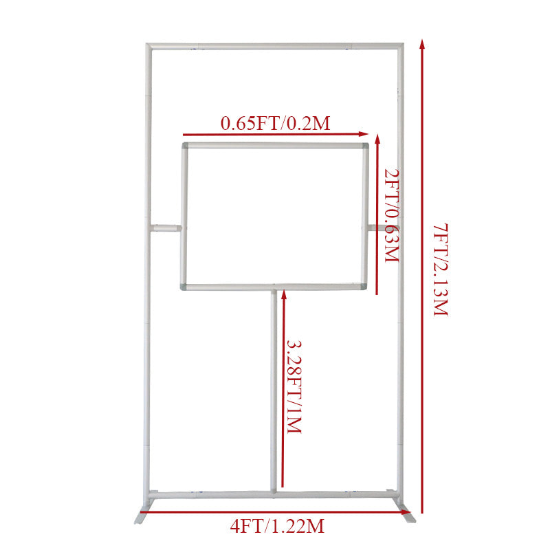 4x7ft Hollow Collapsible Panel Party Photo Booth Backdrop Stand-ubackdrop