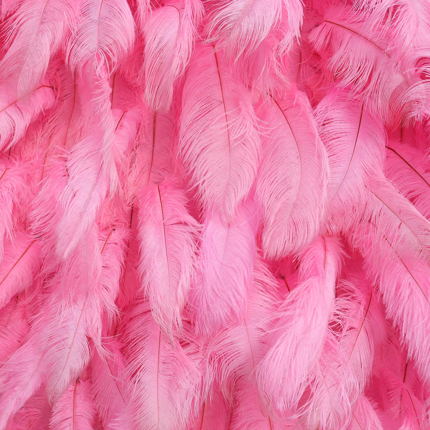 Pink Feather Flower Wall for Wedding Arrangement Bridal Shower Party Backdrop-ubackdrop