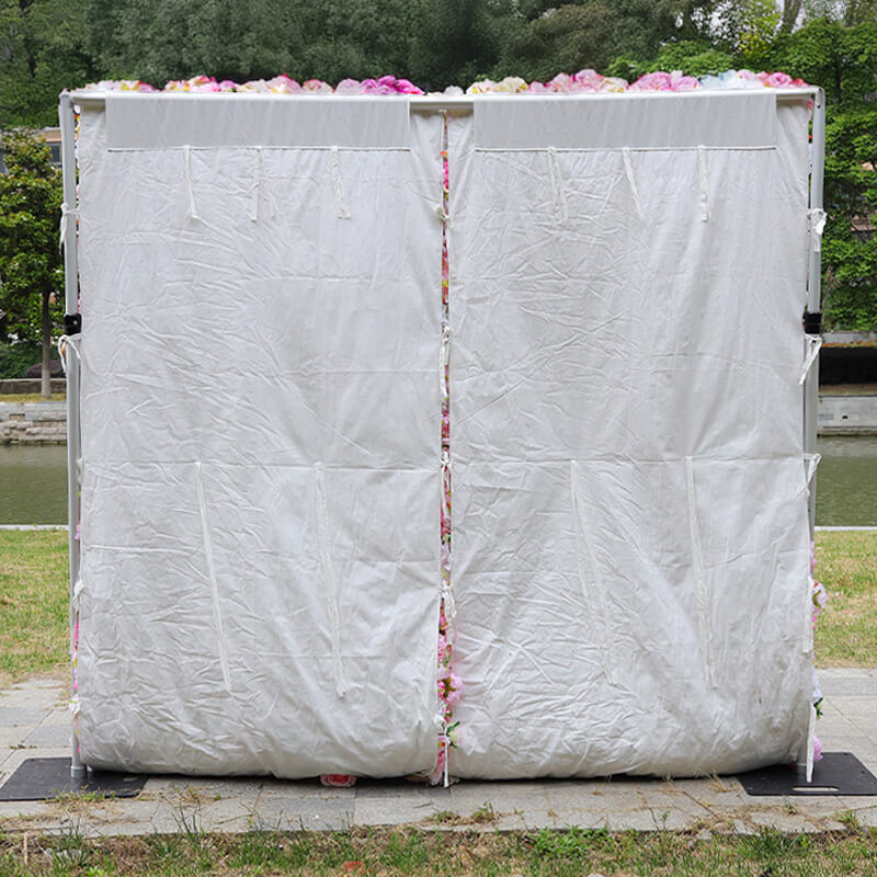 Pink Rose Flower Wall Backdrop for Birthday&Baby Shower Party Decorations-ubackdrop