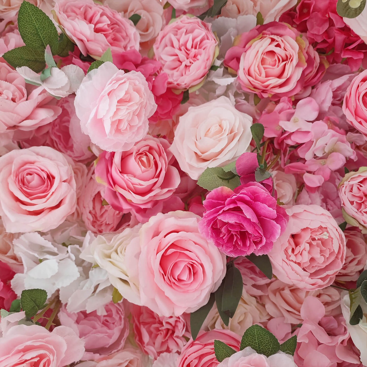 Pink Rose Flower Wall Backdrop for Birthday&Baby Shower Party Decorations-ubackdrop