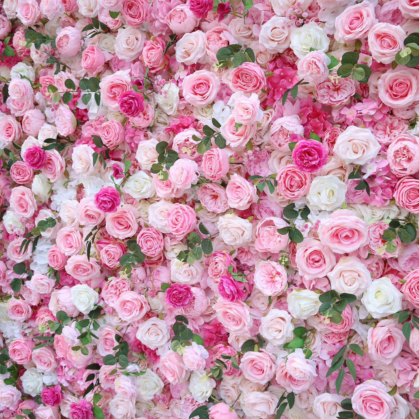Pink Rose Flower Wall Backdrop for Birthday&Baby Shower Party Decorations-ubackdrop