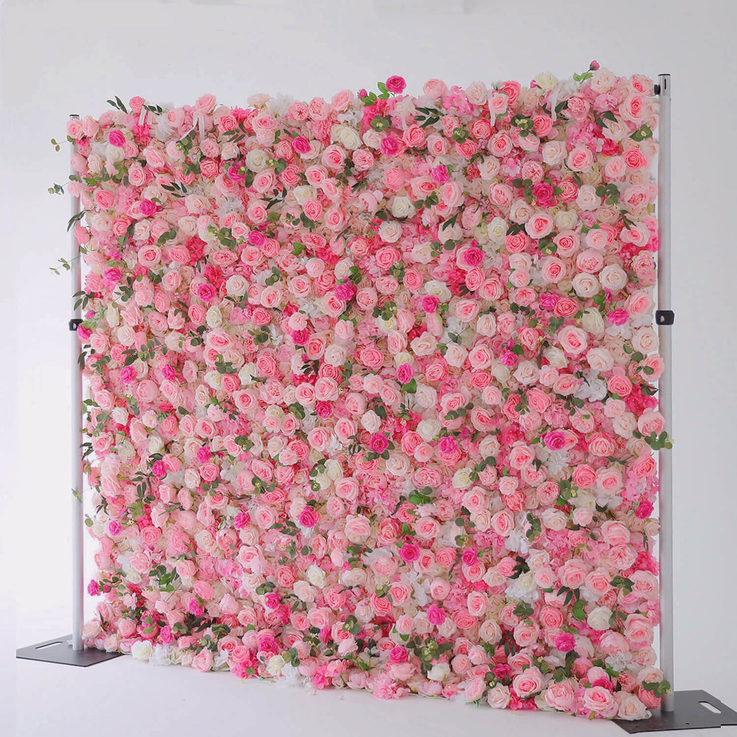 Pink Rose Flower Wall Backdrop for Birthday&Baby Shower Party Decorations-ubackdrop