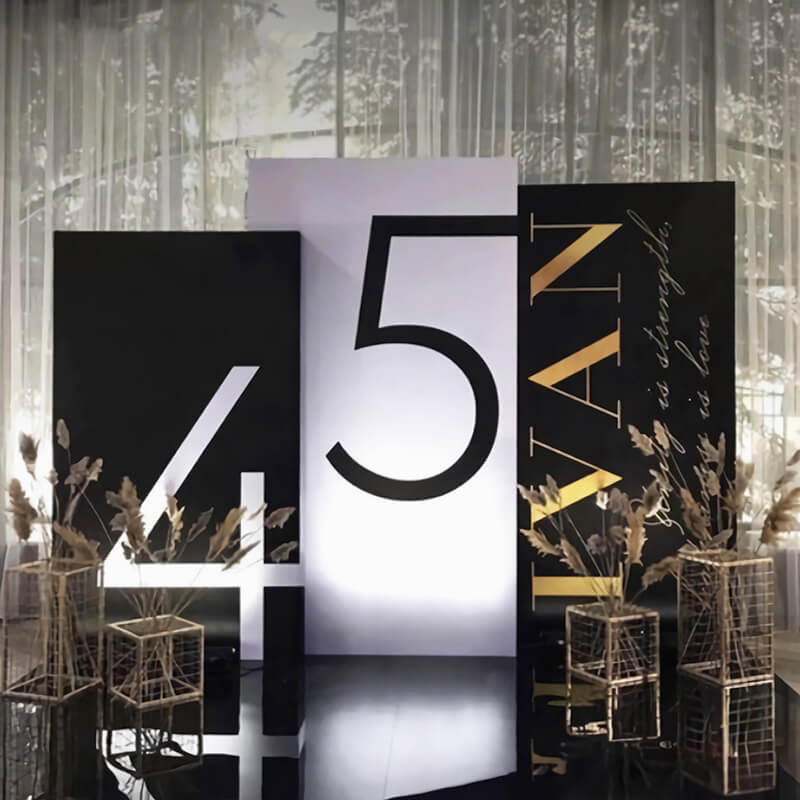 Rectangular Backdrop Wall Set, Birthday&Baby Shower&Wedding Party Decoration-ubackdrop