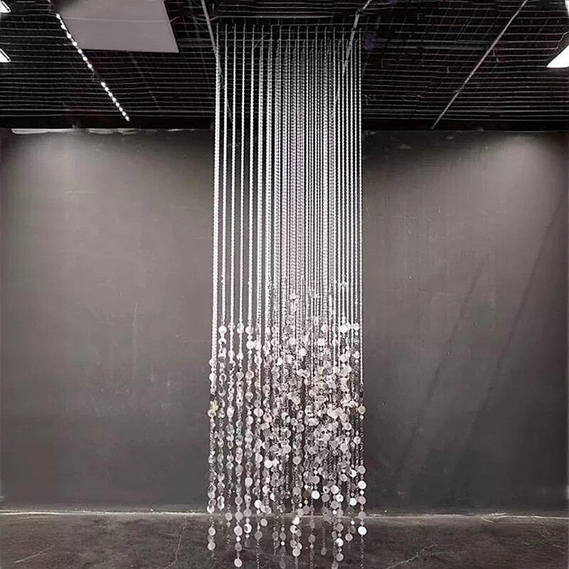 2.6x1ft Sequin Backdrop Curtain with Metal Stand Shimmer Wall Decoration-ubackdrop
