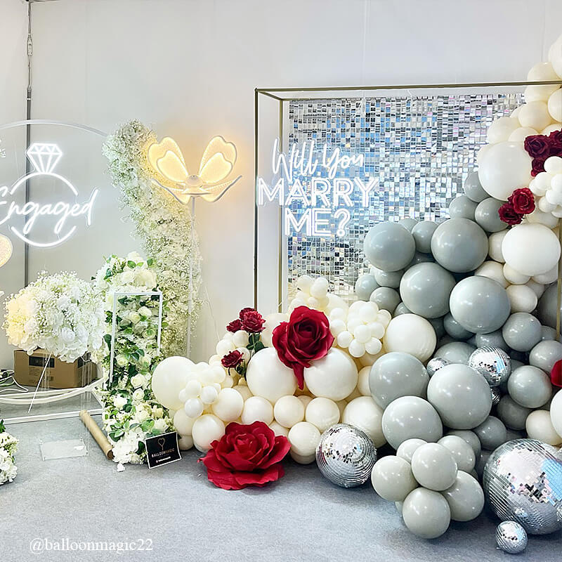 Silver Shimmer Wall Panels – Easy Setup Wedding/Event/Theme Party Decorations-ubackdrop