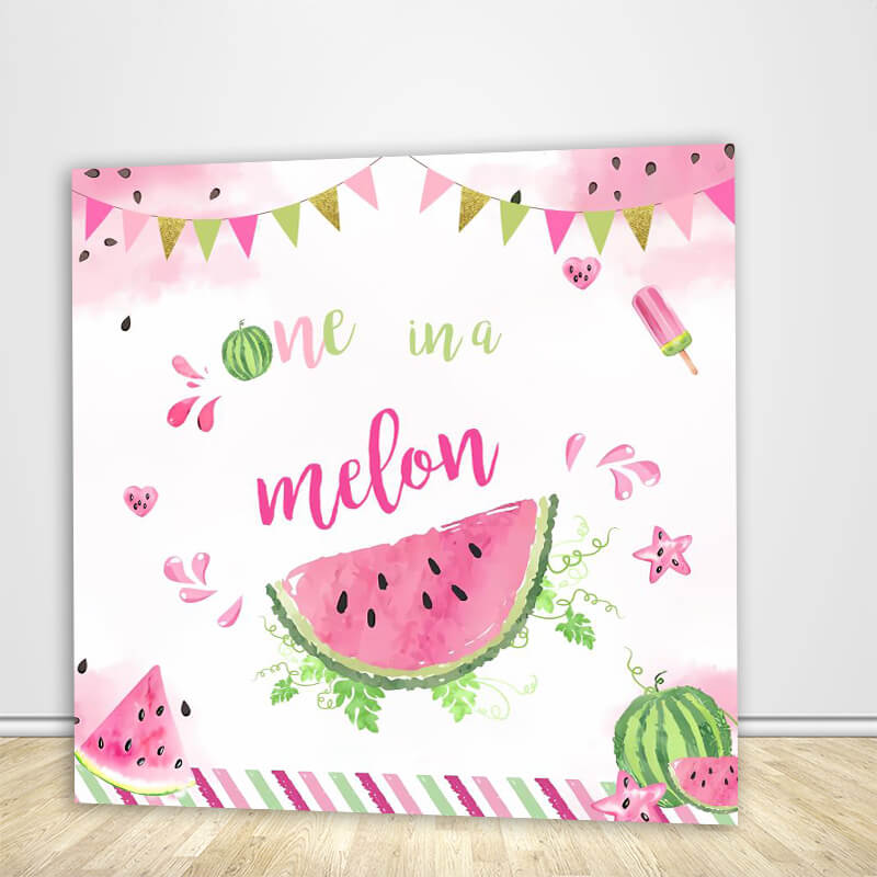 Watermelon Theme 1st Girls Birthday Party Decoration-ubackdrop