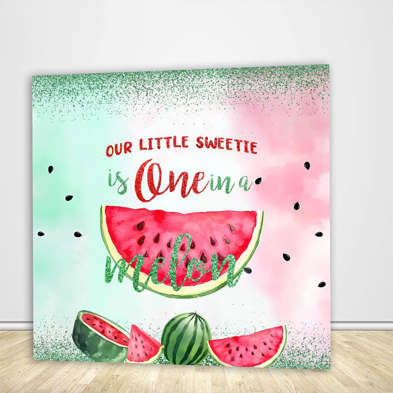 Watermelon Themed 1st Birthday Party Decoration-ubackdrop