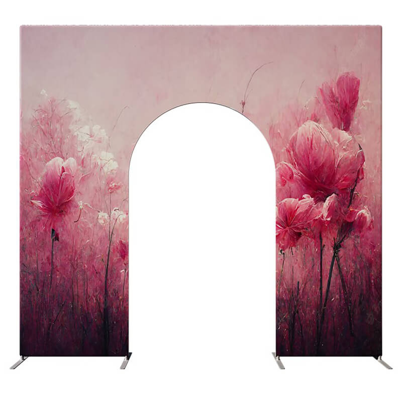 10x9ft Wedding Party Flower Arch Frame Welcome Stand Door-ubackdrop