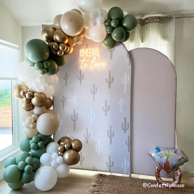 Chiara Backdrop Wall Set, Arched Wall Set Birthday&Baby Shower&Wedding Party Decoration-ubackdrop
