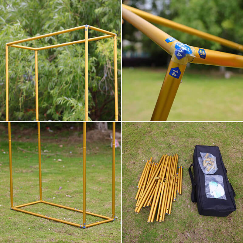 Double Layer Square Balloon Stand Birthday Party Decor-ubackdrop
