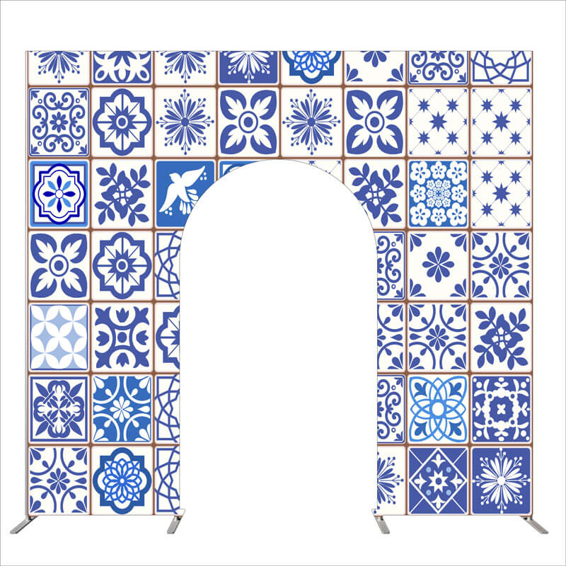 10x9ft Wedding Party Flower Arch Frame Welcome Stand Door-ubackdrop