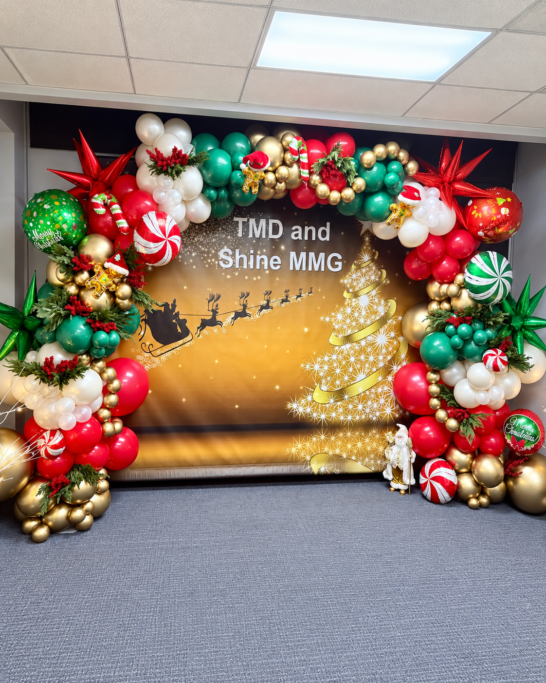 A festive Christmas celebration