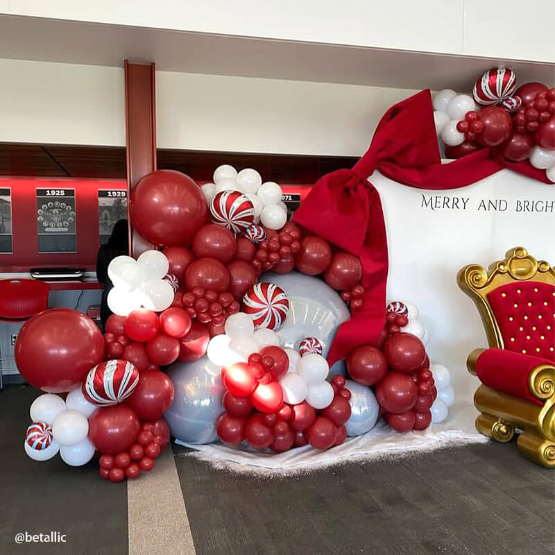 White Inflatable Mirror Ball Reusable Big Bubble Balloon-ubackdrop