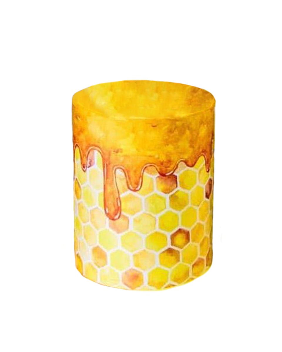 Custom Round Backdrop Plus Printed Fabric Pedestal Covers-ubackdrop
