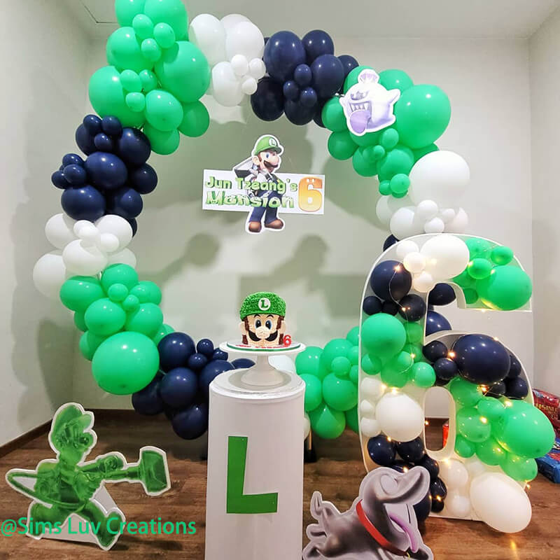 Party & Hoop Balloon Circle Loop Flower Arch Photo Booth Backdrop Stand Round Backdrop-ubackdrop