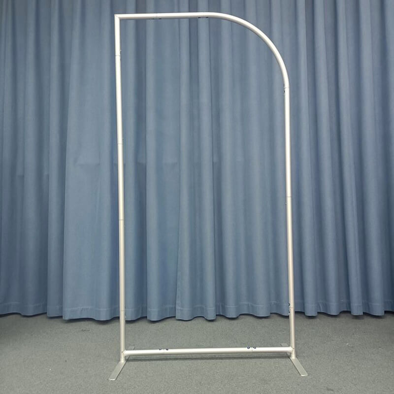 Half Moon Chiara Arched Frame with Cover-ubackdrop
