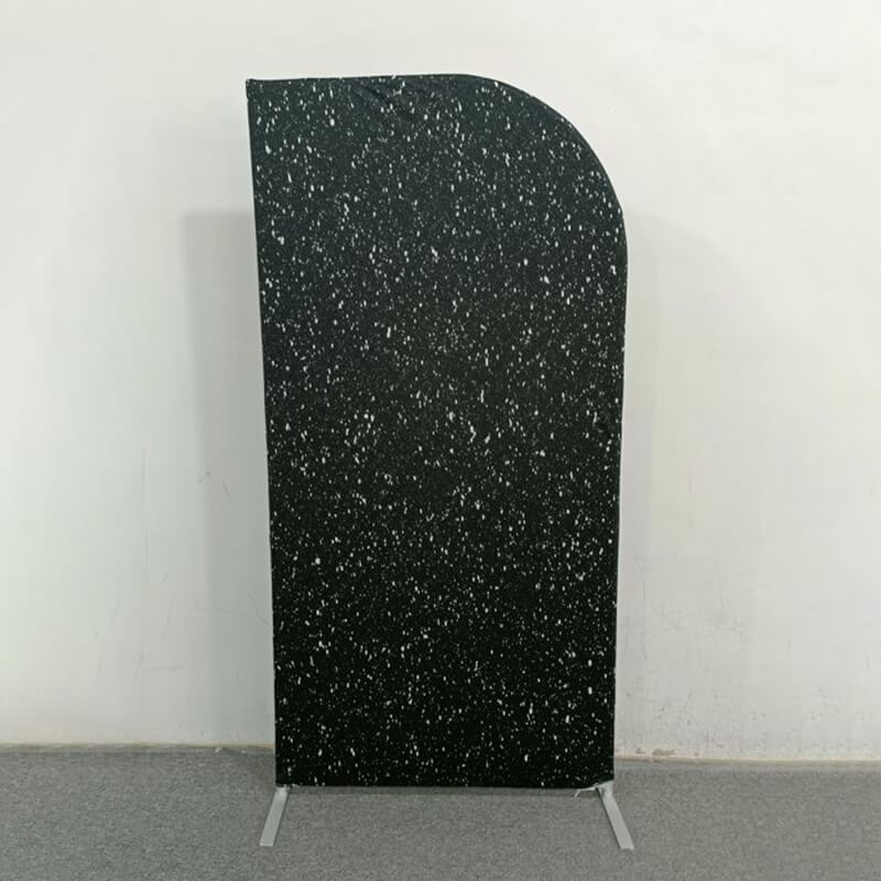 Half Moon Chiara Arched Frame with Cover-ubackdrop