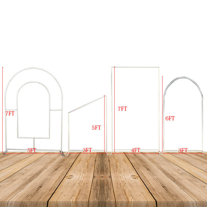 Chiara Backdrop 4PCS Arched Frames Set-ubackdrop