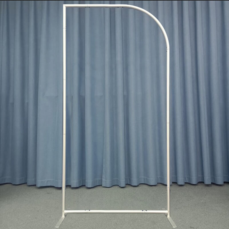 Half Moon Chiara Arched Frame with Cover-ubackdrop