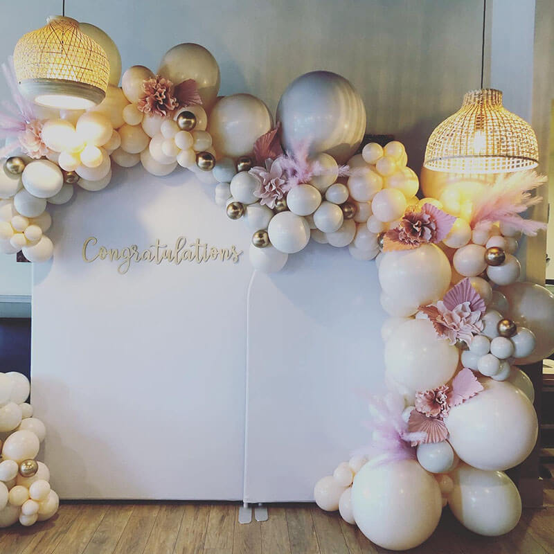 3x6ft Chiara Arched Backdrop Frame-ubackdrop
