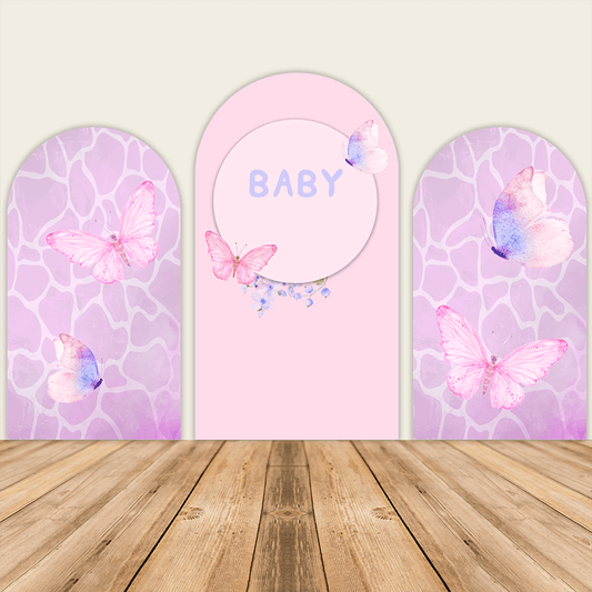 Butterfly Birthday Chiara Backdrop-ubackdrop